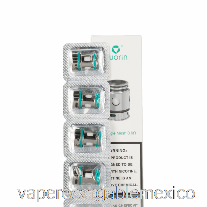 Vape Recargable Suorin Tri Bobinas De Repuesto 0.6ohm Tri Bobinas De Malla Simple
